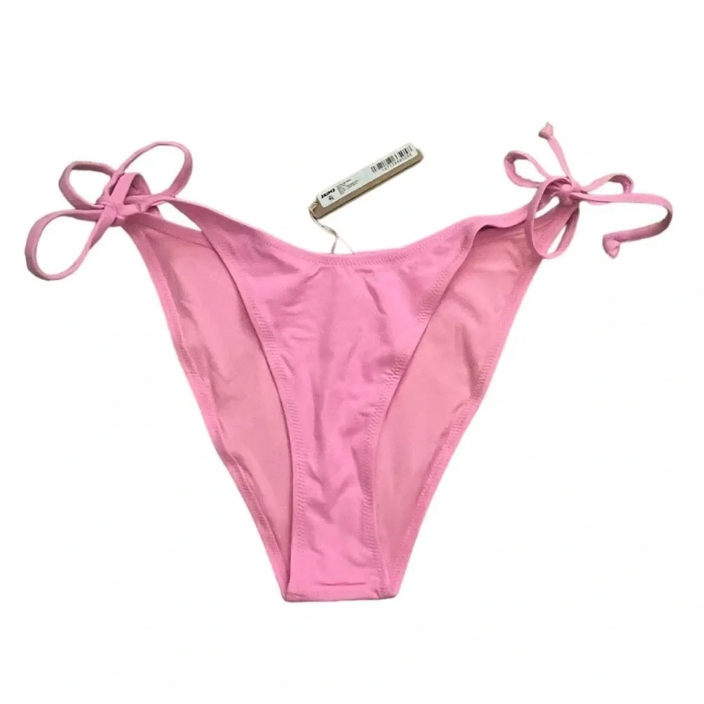 Skims C3 Large Swim Dippy Tie Bikini Bottom Light Pink NWT 4X